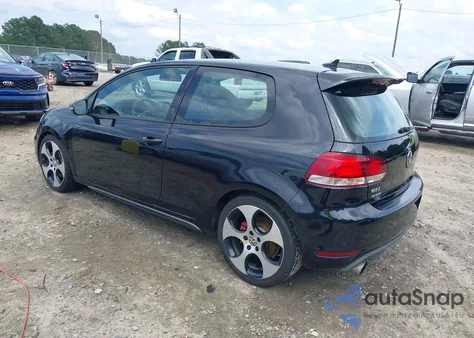 2012 Volkswagen Gti 2-Door z USA, uszkodzony, nr VIN WVWED7AJ6CW349319